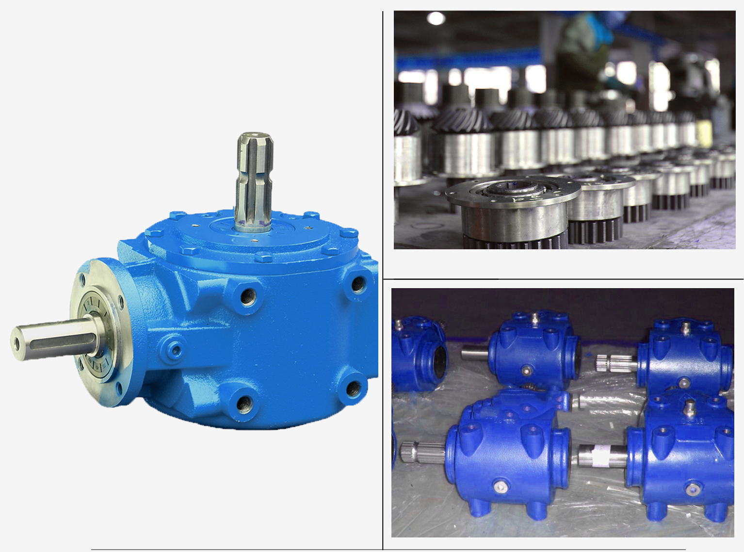 Rotary power tiller gearbox