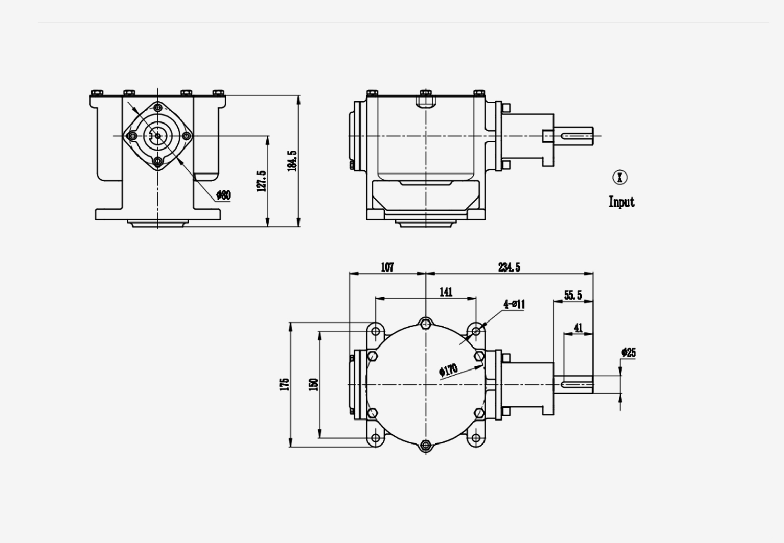 agricultural harvester gearbox