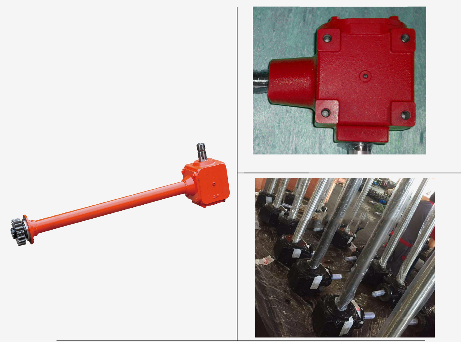 agricultural harvester gearbox