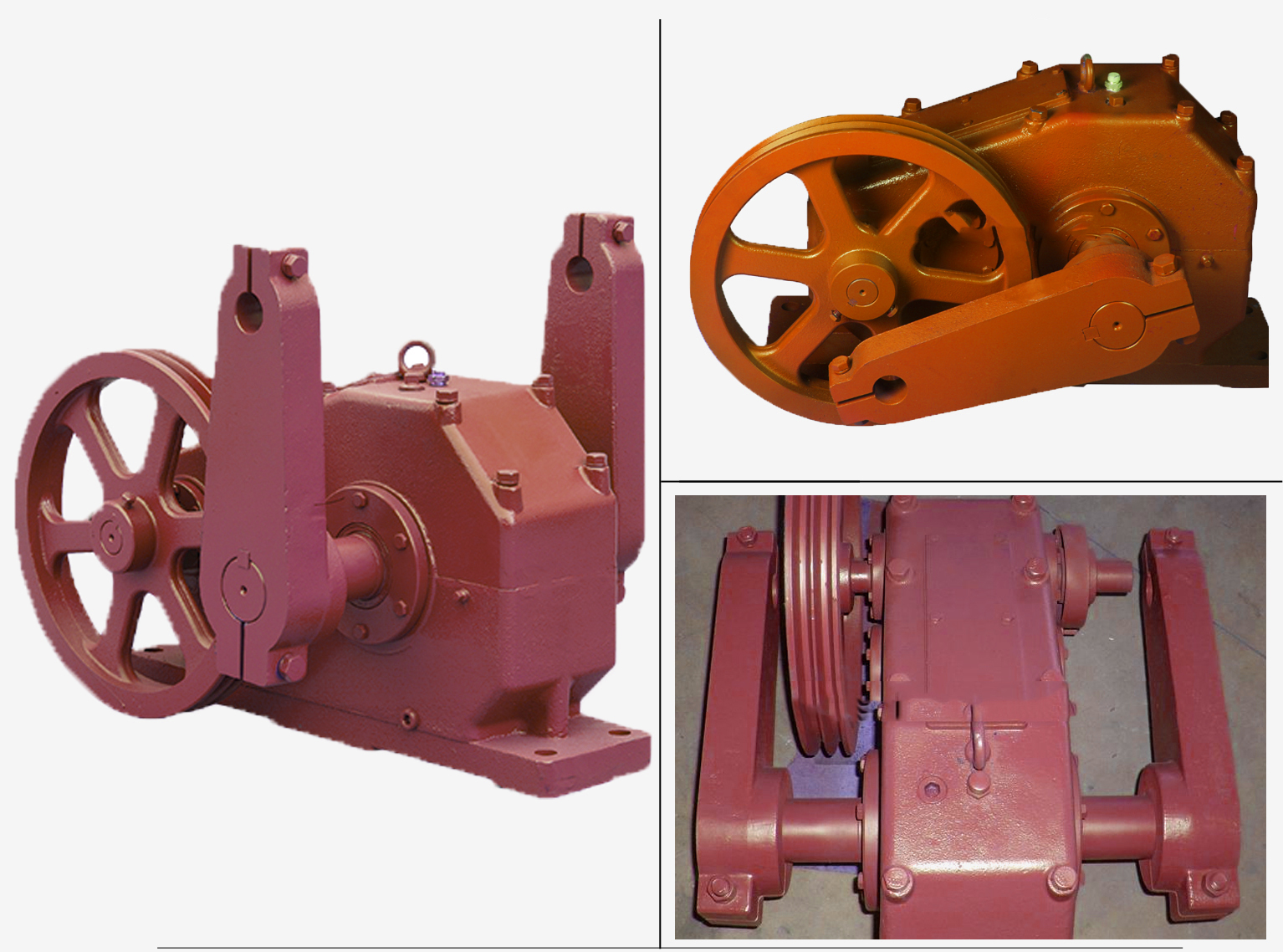 Oil pump jack reducer gearbox