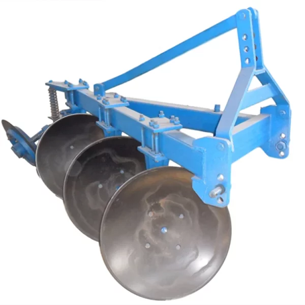 Tractor disc plow for sale, three disc plough price, farm machine disc plough
