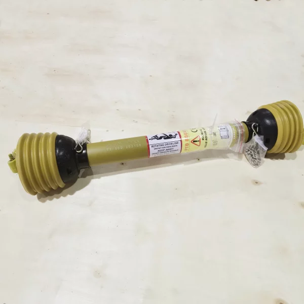 PTO drive shaft Transfer Power Yellow 45C Steel 22*54 800mm cardan Shaft Tractor Harvester 0-10 hp