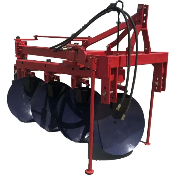 Farm machine heavy duty tube three disc plough for South African market