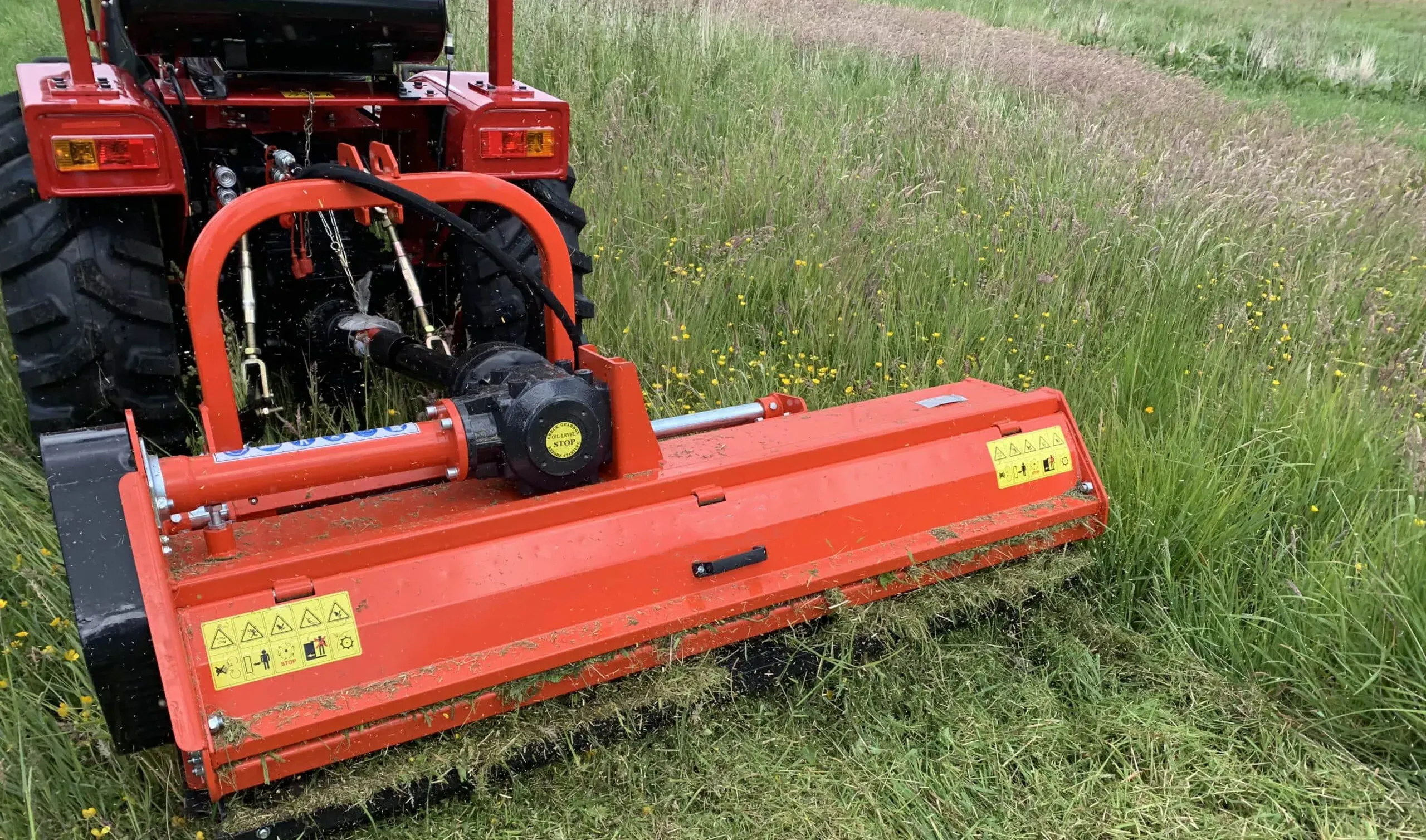 Flail Mower Working Principle