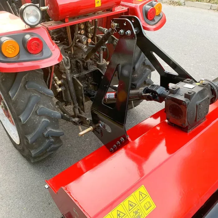 Install the 3 Point Hitch PTO Driven Flail Mower to Tractor