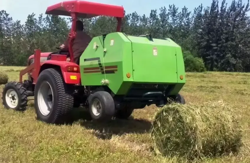 Mini Hay Round Baler Applications