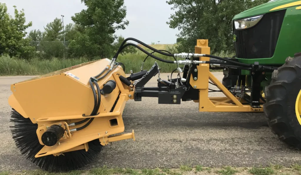 Tractor 3 Point Hitch Mounted Road Sweeper Common Troubleshooting