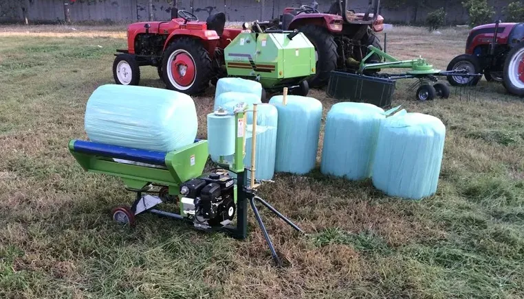 Round Bale Wrapper Machine