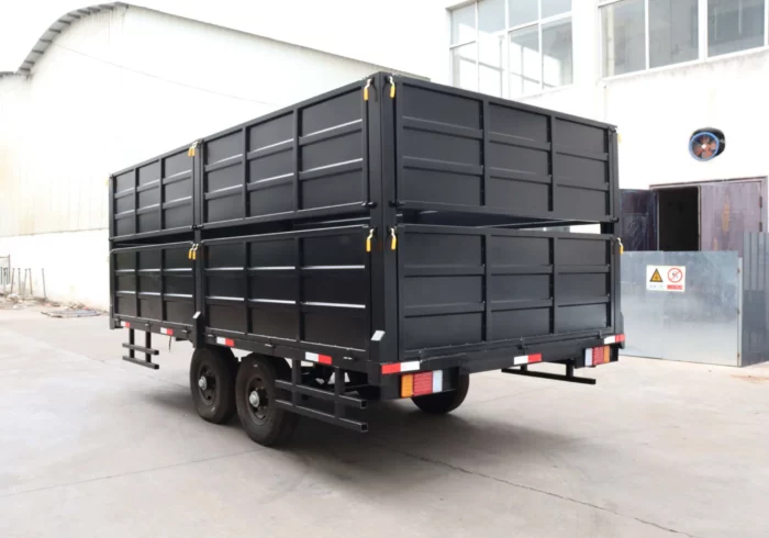 3.5T-12T Four-wheels Farm Trailer