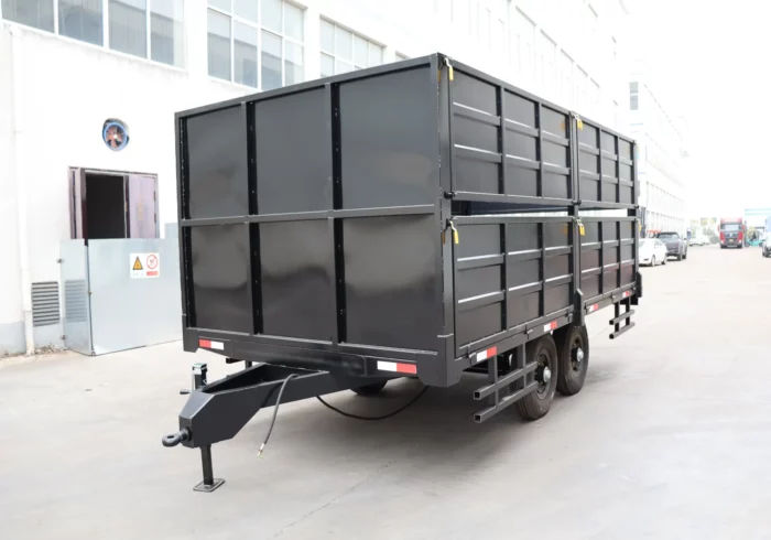3.5T-12T Four-wheels Farm Trailer