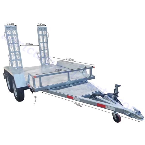 750-3000kg Mini Excavator Trailers