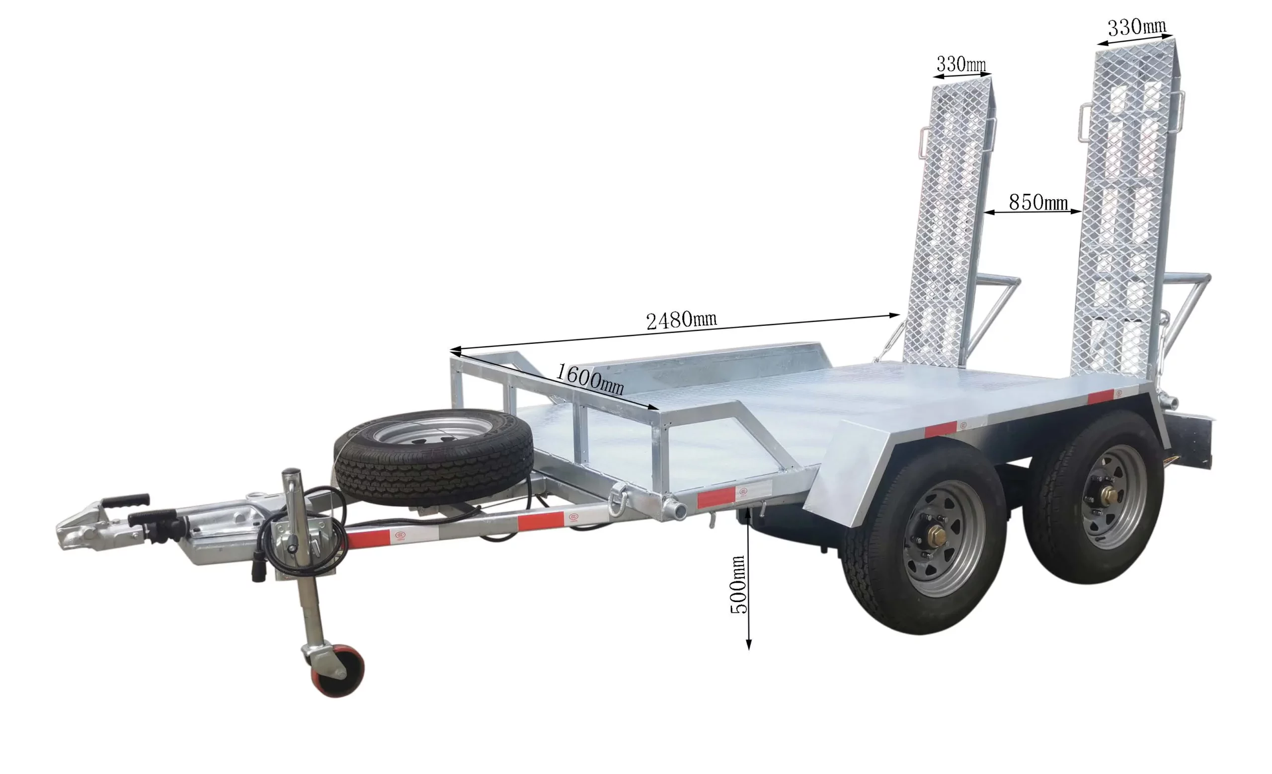 900-3500kg Mini Excavator Trailers