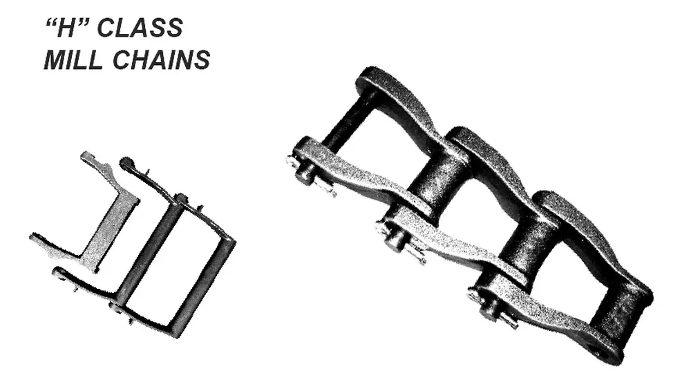 H Class Mill Chain Dimensions