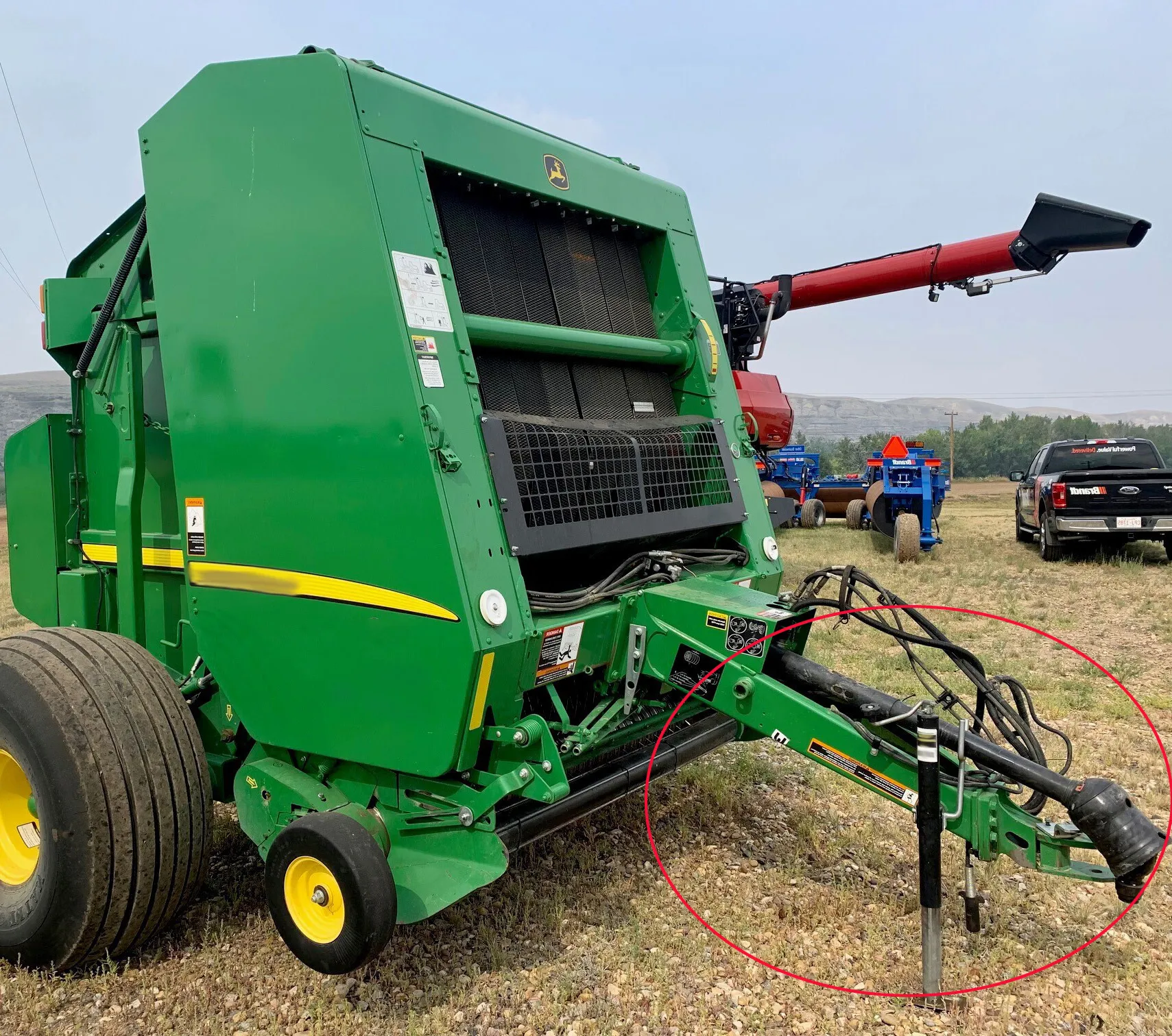Tractor PTO Shaft for Round Balers