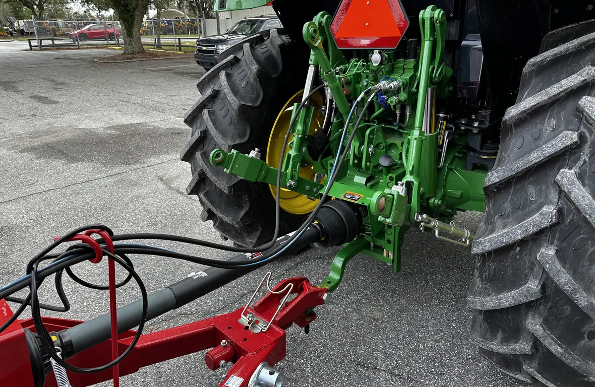 Remove PTO Shaft from Tractor-2 Remove PTO Shaft from Tractor