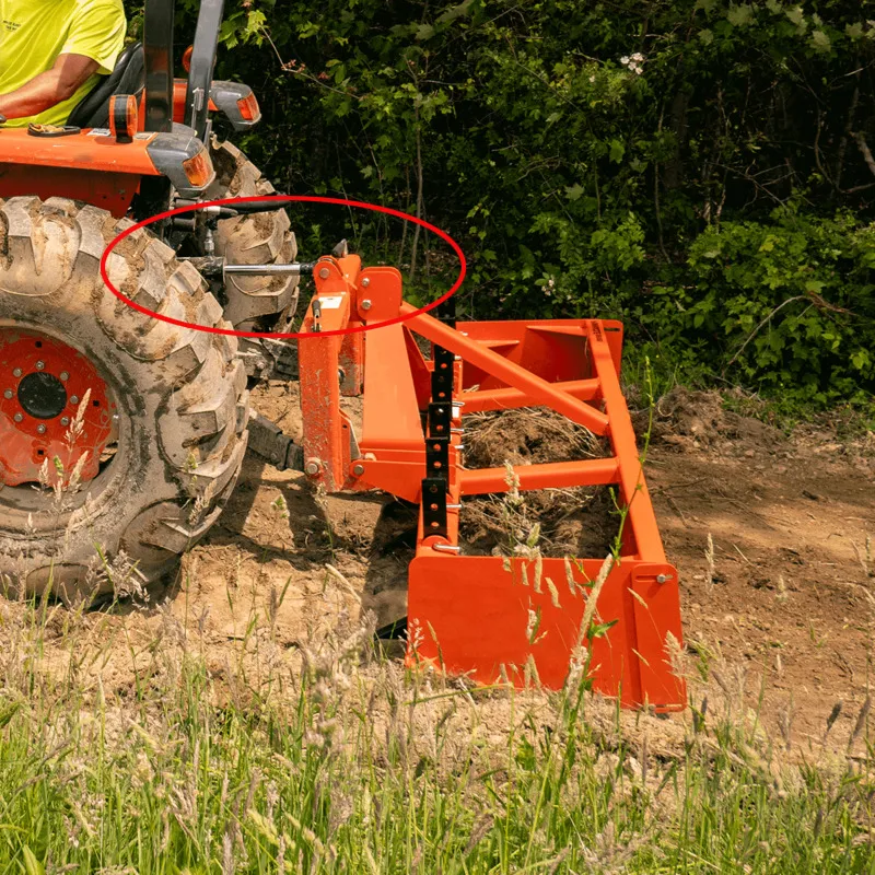 Top Link Hydraulic Cylinder for Box Scrapers