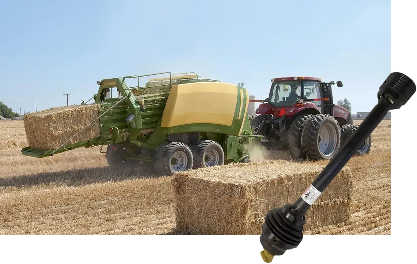 Tractor PTO Shaft for Square Baler Tractor PTO Shaft for Square Baler