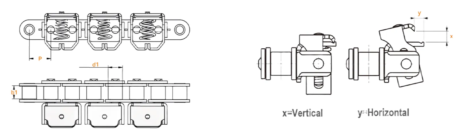 Gripper Chain Dimensions